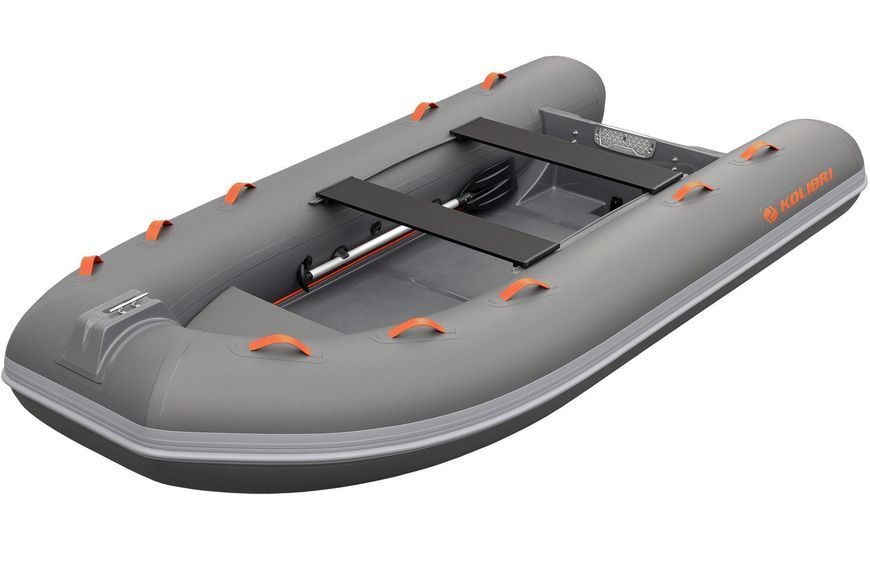 Надувная лодка RIB Kolibri Wing Lite W360LT, светло-серая 22055 фото