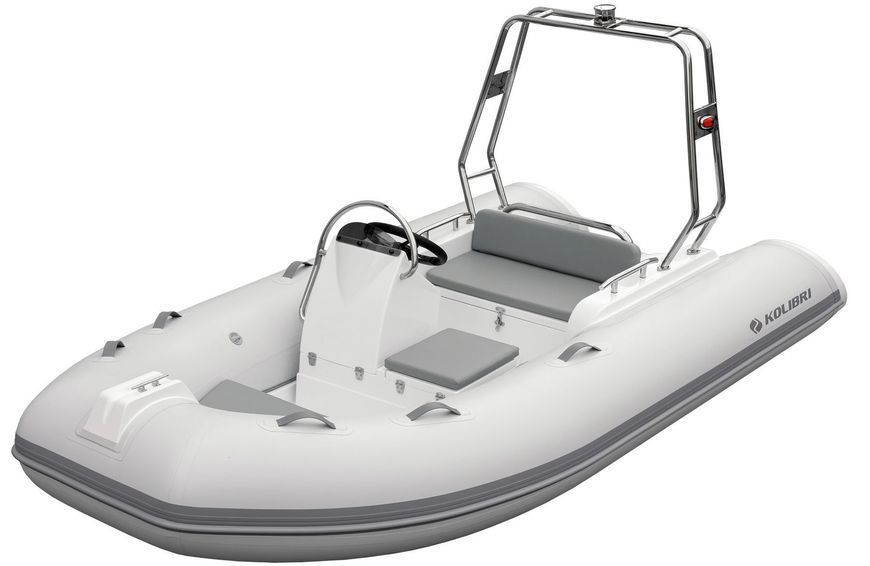 Надувная лодка RIB Kolibri Wing Ultra W360UT, светло-серая 22056 фото