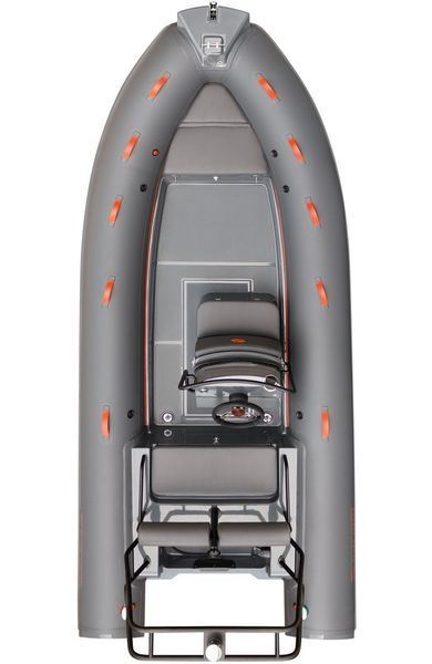 Надувная лодка RIB Kolibri Wing Ultra W500UT, светло-серая 22057 фото