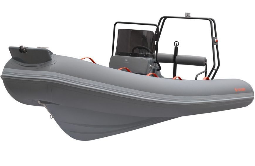 Надувная лодка RIB Kolibri Wing Ultra W500UT, светло-серая 22057 фото