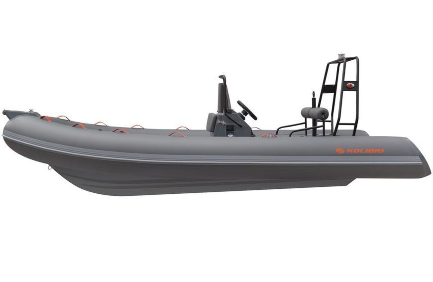 Надувная лодка RIB Kolibri Wing Ultra W500UT, светло-серая 22057 фото