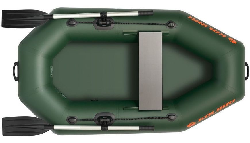Колібрі К-190 (Kolibri K-190) зелений надувний гребний човен, без настилу 22009 фото