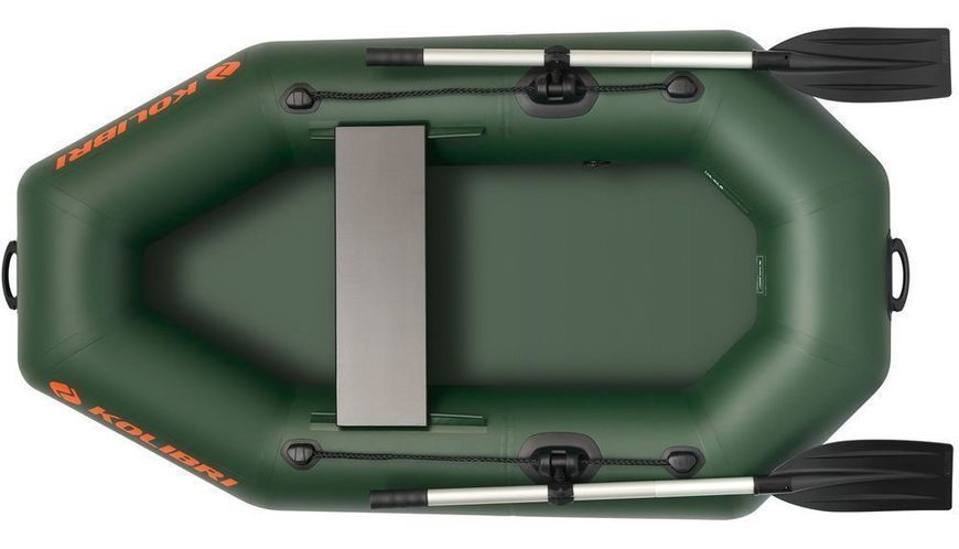 Колібрі К-190 (Kolibri K-190) зелений надувний гребний човен, без настилу 22009 фото