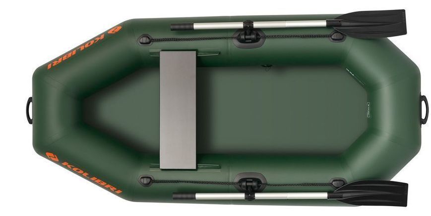 Колібрі К-210 (Kolibri K-210) зелений надувний гребний човен, без настилу 22010 фото