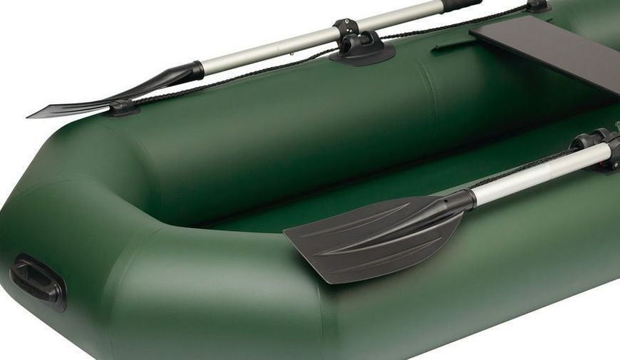 Колибри К-230 (Kolibri K-230) зелёная надувная гребная лодка, без настила 22011 фото