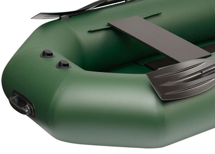 Колібрі К-280Т (Kolibri K-280T) зелений надувний гребний човен, без настилу 22015 фото
