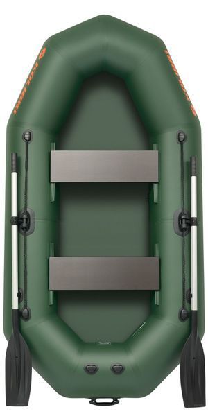Колібрі К-250Т (Kolibri K-250T) зелений надувний гребний човен, без настилу 22018 фото