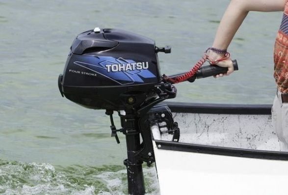 Човновий двигун Tohatsu MFS3.5B S 22545 фото