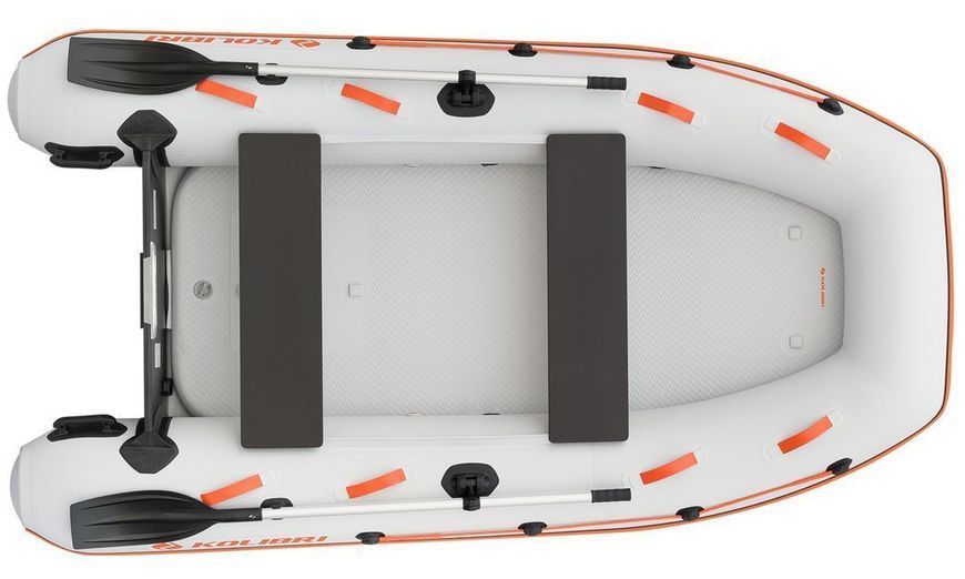 Nafukovac&iacute; čln Kolibri KM-300XL svetlosiv&yacute; motor + Air-Pack 22832 фото
