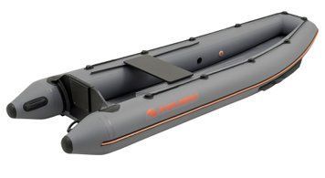 Колибри КМ-330С (Kolibri KM-330C) надувное каноэ без настила, тёмно-серое 22839 фото
