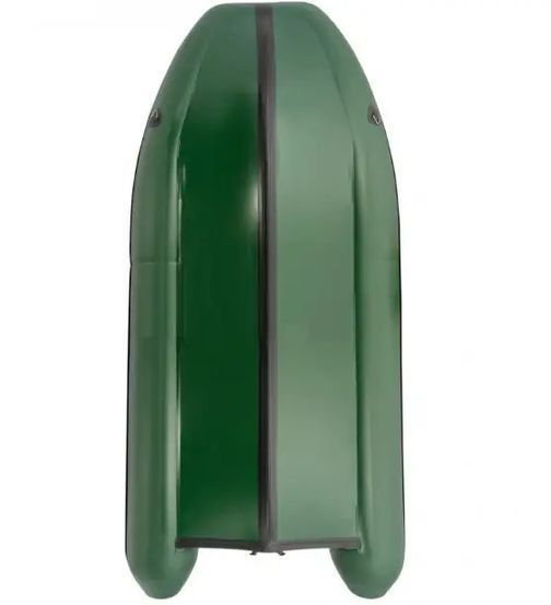 Колибри КМ-400ДСЛ (Kolibri KM-400DSL) зелёная моторная килевая надувная лодка + фанерный пайол 22823 фото
