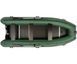 Колибри КМ-450ДСЛ (Kolibri KM-450DSL) зелёная моторная килевая надувная лодка + фанерный пайол 22040 фото 9