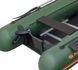 Колибри КМ-450ДСЛ (Kolibri KM-450DSL) зелёная моторная килевая надувная лодка + фанерный пайол 22040 фото 10