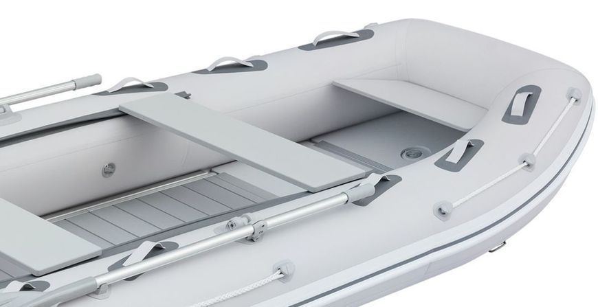 Колибри КМ-360ДХЛ (Kolibri KM-360DXL) моторная килевая надувная лодка + алюминиевый пайол 22048 фото